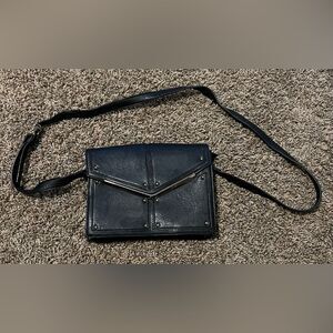 Black Leather Purse